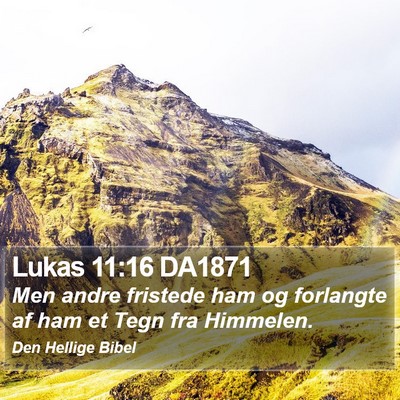 Lukas 11:16 DA1871 Bible Verse Image