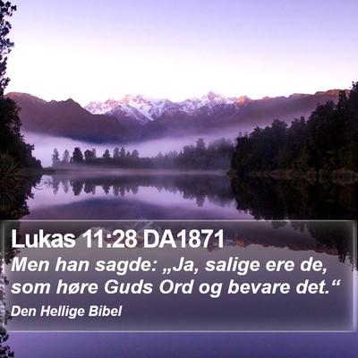 Lukas 11:28 DA1871 Bible Verse Image