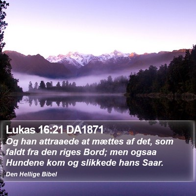 Lukas 16:21 DA1871 Bible Verse Image