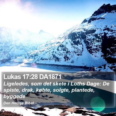 Lukas 17:28 DA1871 Bible Verse Image