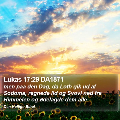 Lukas 17:29 DA1871 Bible Verse Image