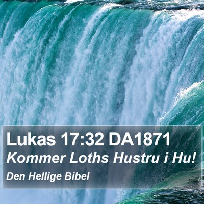 Lukas 17:32 DA1871 Bible Verse Image