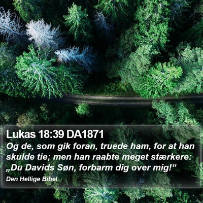 Lukas 18:39 DA1871 Bible Verse Image