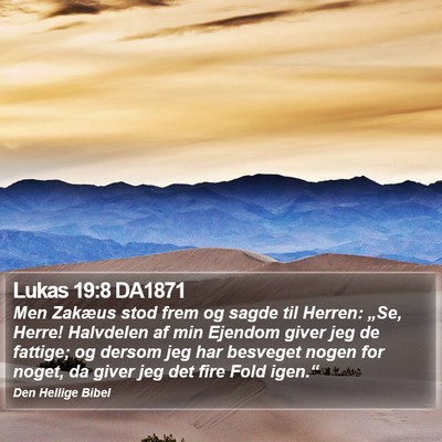 Lukas 19:8 DA1871 Bible Verse Image