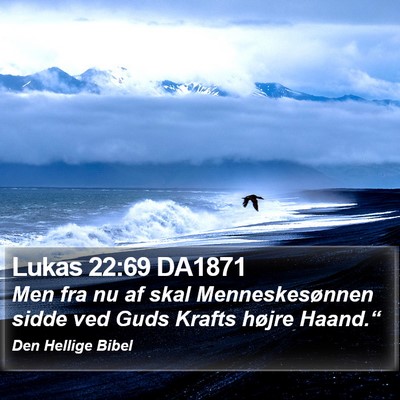 Lukas 22:69 DA1871 Bible Verse Image