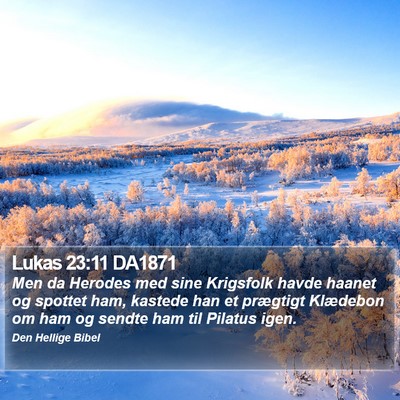 Lukas 23:11 DA1871 Bible Verse Image
