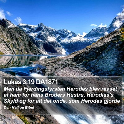 Lukas 3:19 DA1871 Bible Verse Image