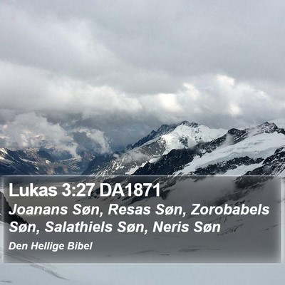 Lukas 3:27 DA1871 Bible Verse Image