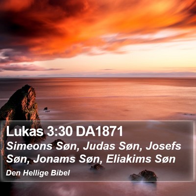 Lukas 3:30 DA1871 Bible Verse Image