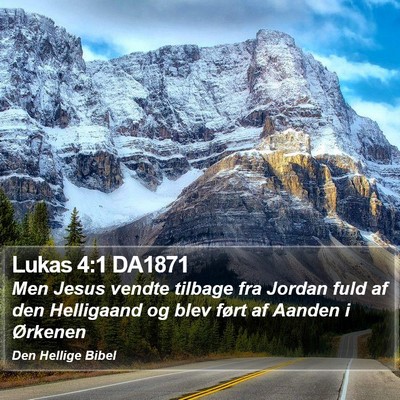 Lukas 4:1 DA1871 Bible Verse Image