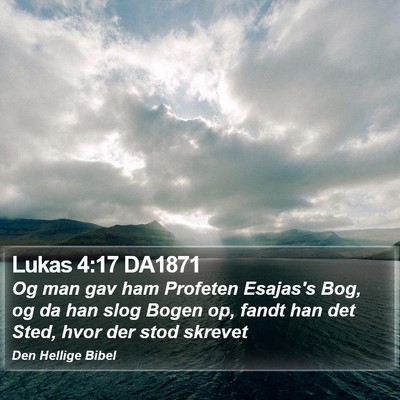 Lukas 4:17 DA1871 Bible Verse Image