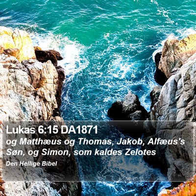 Lukas 6:15 DA1871 Bible Verse Image