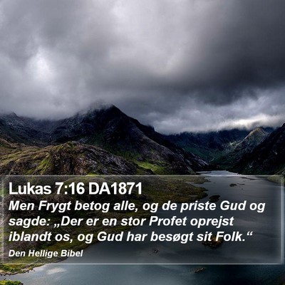 Lukas 7:16 DA1871 Bible Verse Image