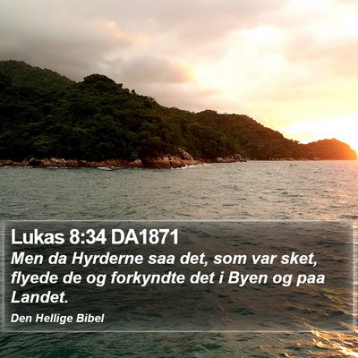 Lukas 8:34 DA1871 Bible Verse Image