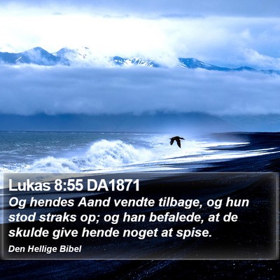 Lukas 8:55 DA1871 Bible Verse Image