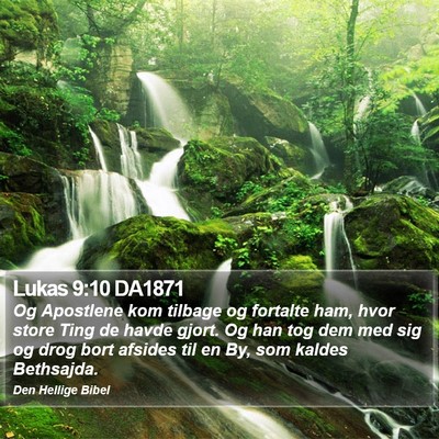 Lukas 9:10 DA1871 Bible Verse Image