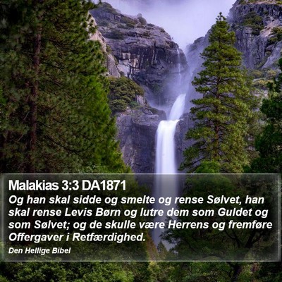 Malakias 3:3 DA1871 Bible Verse Image