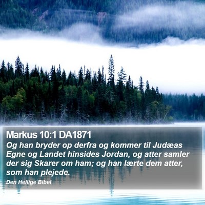 Markus 10:1 DA1871 Bible Verse Image