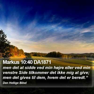 Markus 10:40 DA1871 Bible Verse Image