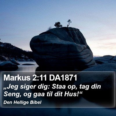 Markus 2:11 DA1871 Bible Verse Image