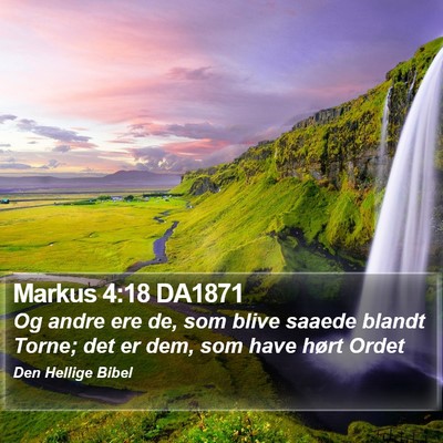 Markus 4:18 DA1871 Bible Verse Image