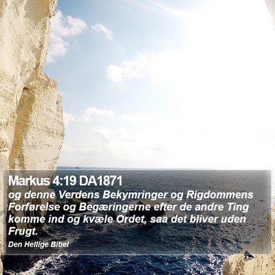 Markus 4:19 DA1871 Bible Verse Image