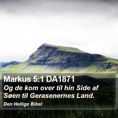 Markus 5:1 DA1871 Bible Verse Image