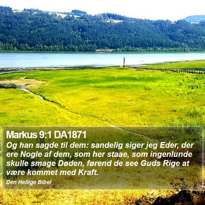 Markus 9:1 DA1871 Bible Verse Image