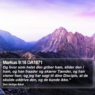 Markus 9:18 DA1871 Bible Verse Image