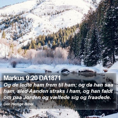 Markus 9:20 DA1871 Bible Verse Image