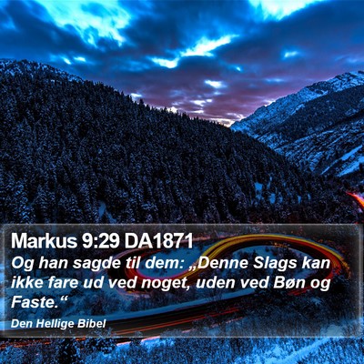 Markus 9:29 DA1871 Bible Verse Image