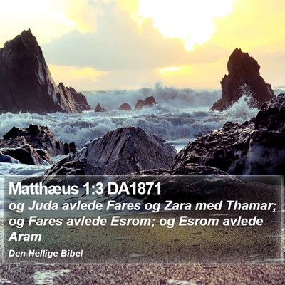 Matthæus 1:3 DA1871 Bible Verse Image