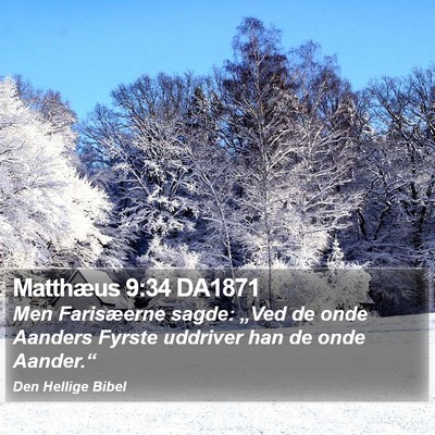 Matthæus 9:34 DA1871 Bible Verse Image