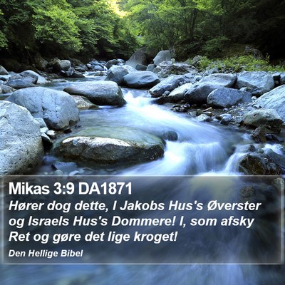 Mikas 3:9 DA1871 Bible Verse Image