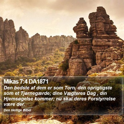 Mikas 7:4 DA1871 Bible Verse Image