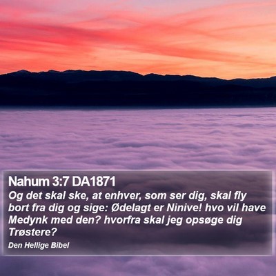 Nahum 3:7 DA1871 Bible Verse Image