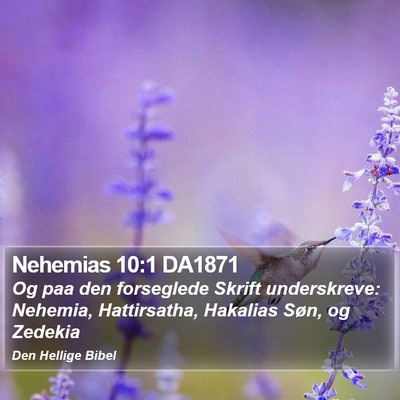 Nehemias 10:1 DA1871 Bible Verse Image