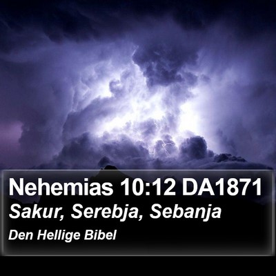 Nehemias 10:12 DA1871 Bible Verse Image