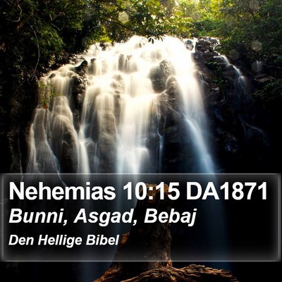 Nehemias 10:15 DA1871 Bible Verse Image