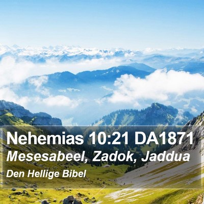 Nehemias 10:21 DA1871 Bible Verse Image