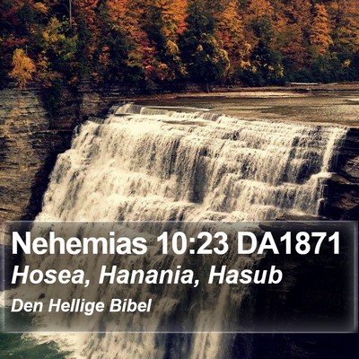 Nehemias 10:23 DA1871 Bible Verse Image