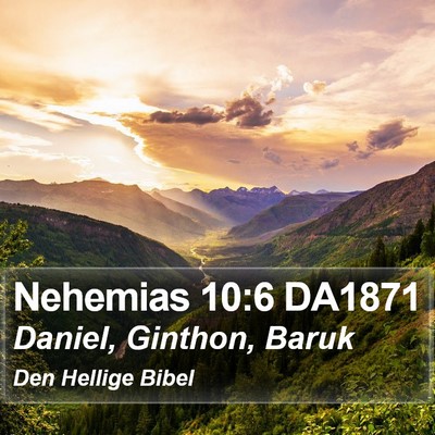 Nehemias 10:6 DA1871 Bible Verse Image