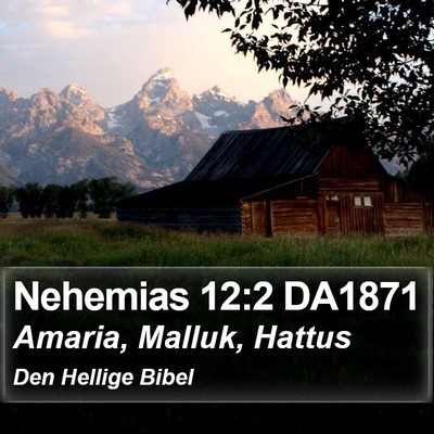 Nehemias 12:2 DA1871 Bible Verse Image