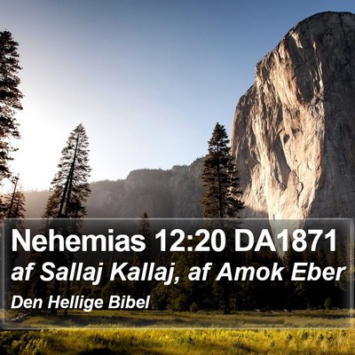 Nehemias 12:20 DA1871 Bible Verse Image