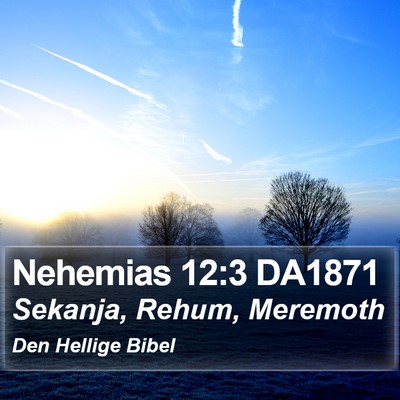 Nehemias 12:3 DA1871 Bible Verse Image