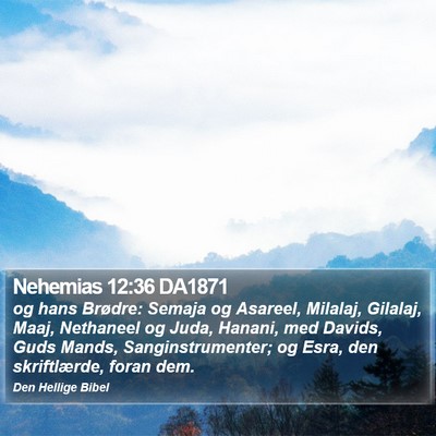 Nehemias 12:36 DA1871 Bible Verse Image
