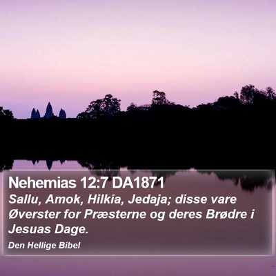 Nehemias 12:7 DA1871 Bible Verse Image