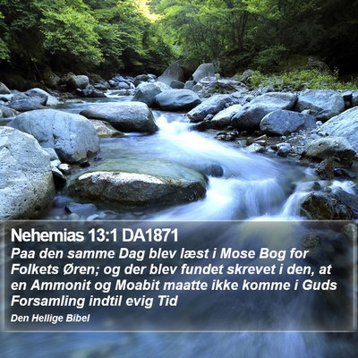 Nehemias 13:1 DA1871 Bible Verse Image