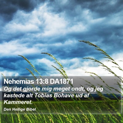 Nehemias 13:8 DA1871 Bible Verse Image