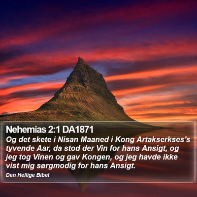 Nehemias 2:1 DA1871 Bible Verse Image